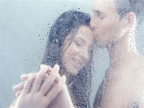 couples showering nude|couple.